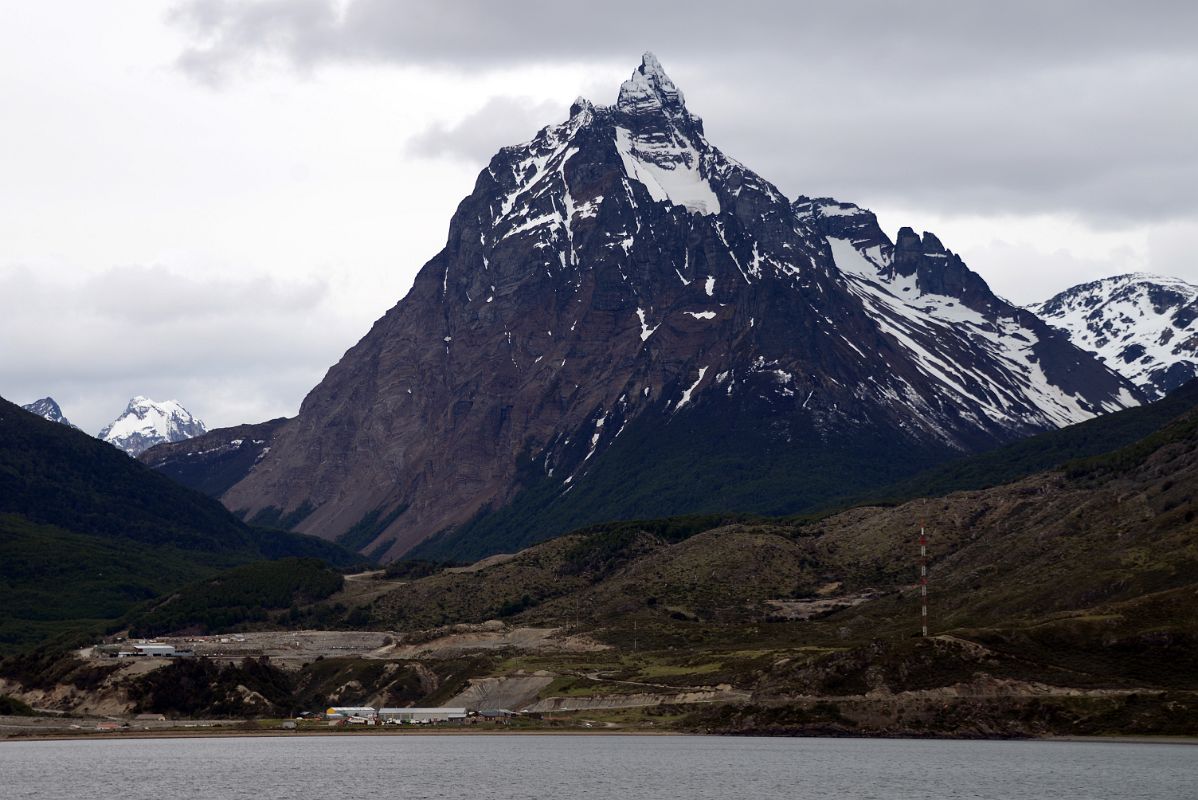 02B Mount Olivia From Cruise Ship Sailing Out Of Ushuaia Argentina